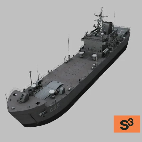 LST-681 · KR · grey — 3D model preview