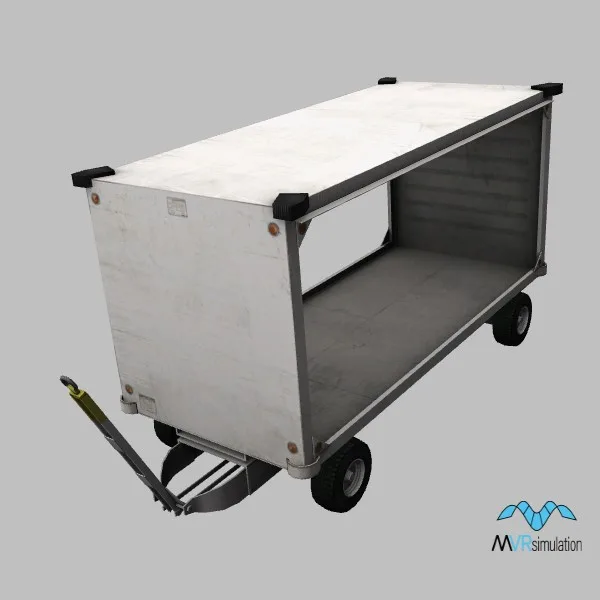 luggage-cart-003 — 3D model preview