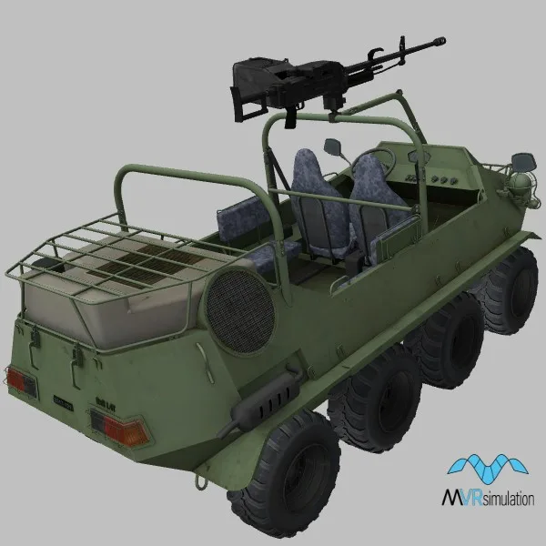 Lynx-CS-VP4 · QJZ-89 · CN · green — 3D model preview