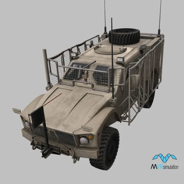 M-ATV-EXI-CAGE · US · desert — 3D model preview