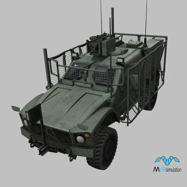 M-ATV-SXB-CAGE · M153 · US · green — 3D model preview