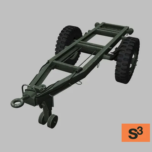 M103A2 · US · green — 3D model preview