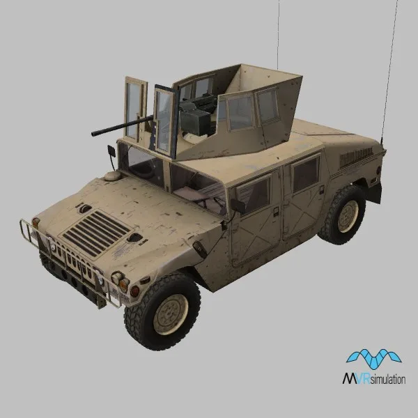 M1046 · M2 · US · desert — 3D model preview