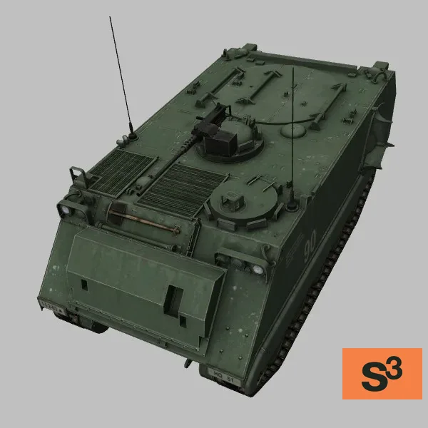 M1064A3 · US · green — 3D model preview