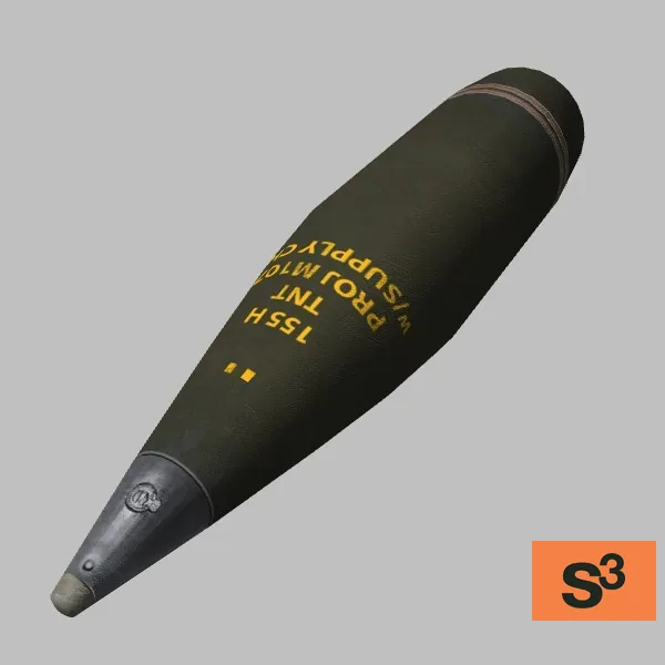 M107 · US · green — 3D model preview