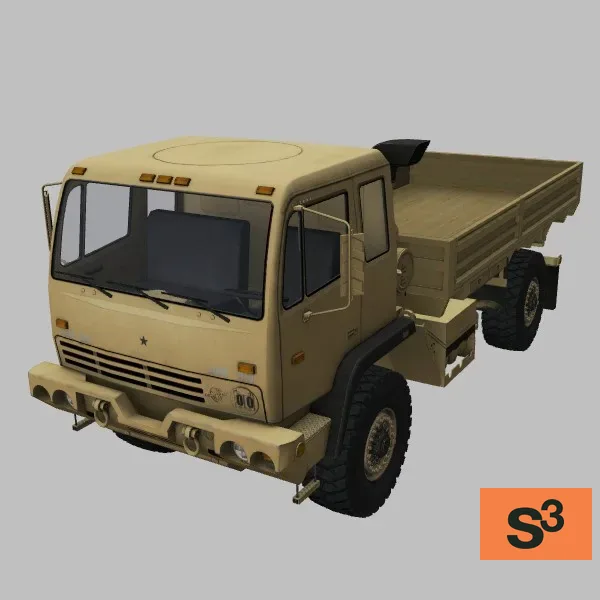 M1078 · US · desert — 3D model preview