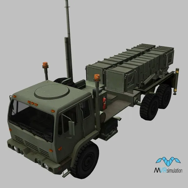 M1089 · MEADS · US · green — 3D model preview