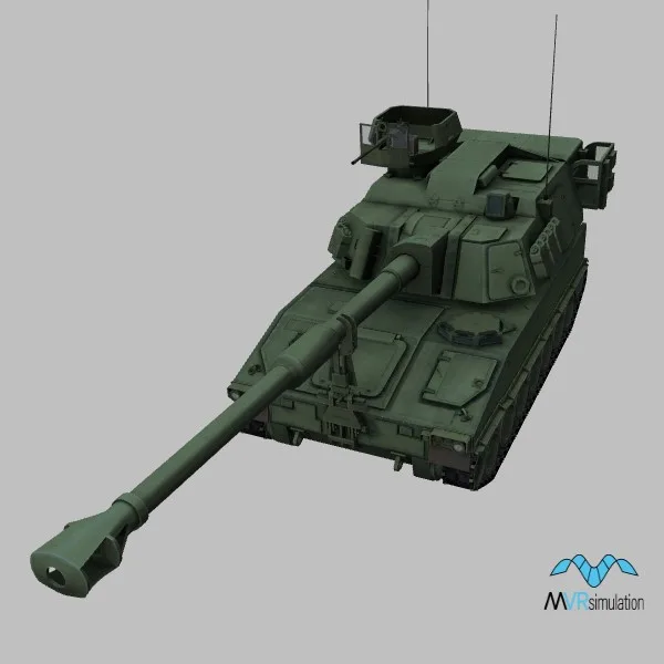 M109A7 · US · green — 3D model preview