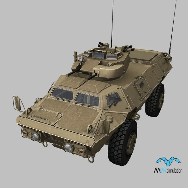 M1117 · US · desert — 3D model preview