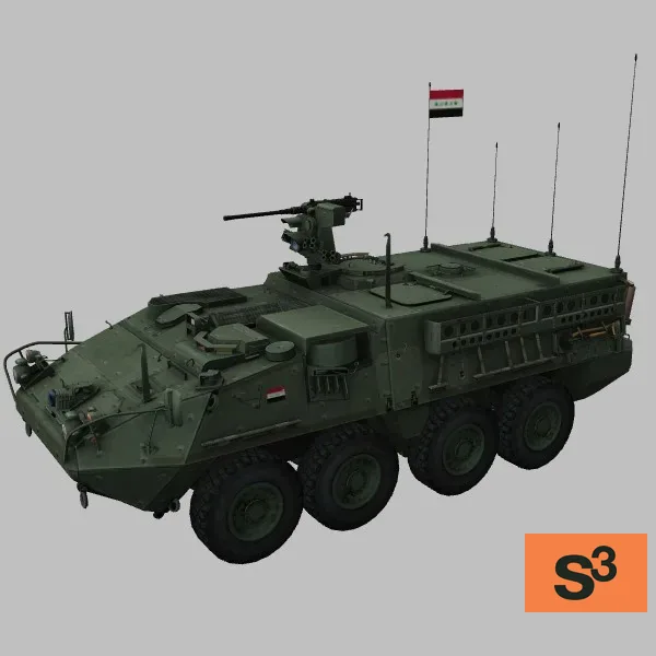 M1126 · M2 · IQ · green — 3D model preview