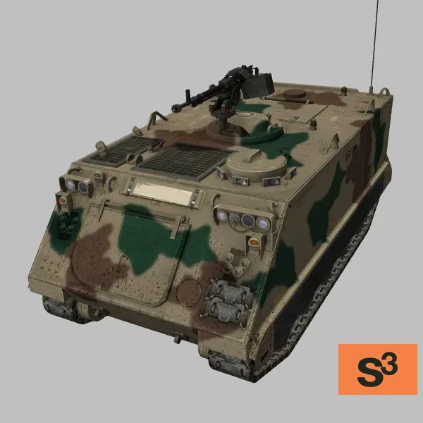 M113 · IR · camo — 3D model preview