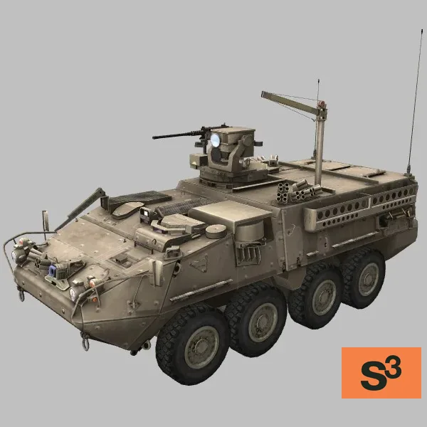 M1131 · M2 · US · desert — 3D model preview