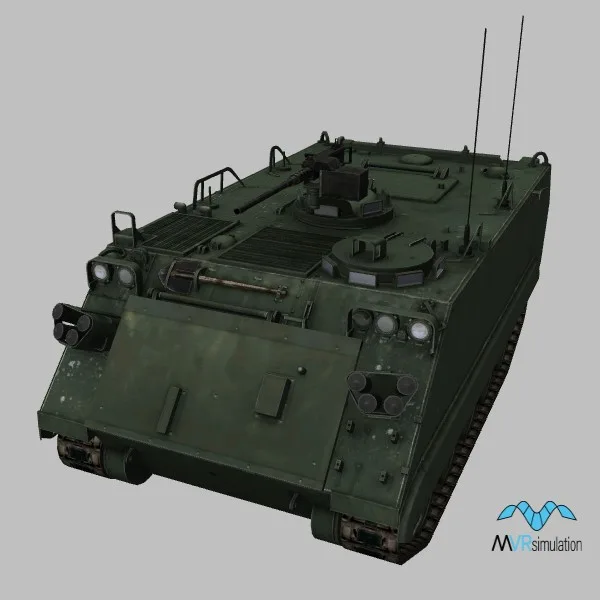 M113A2 · US · green — 3D model preview