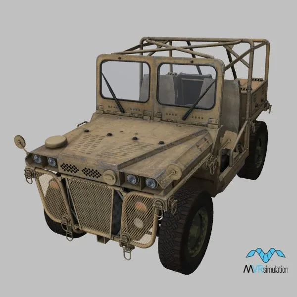 M1163 · US · desert — 3D model preview