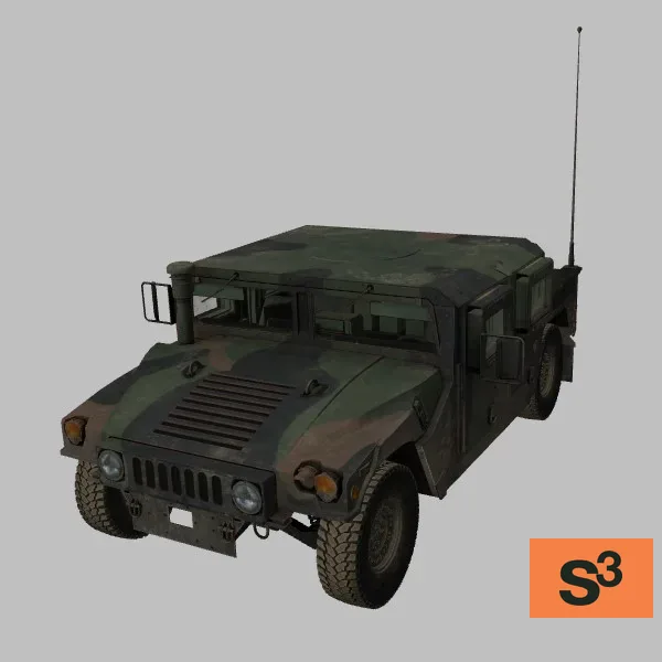 M1165A1 · US · camo — 3D model preview