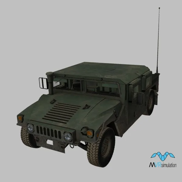 M1165A1 · US · green — 3D model preview