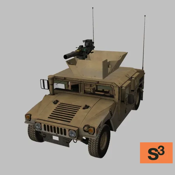 M1167A1 · US · desert — 3D model preview