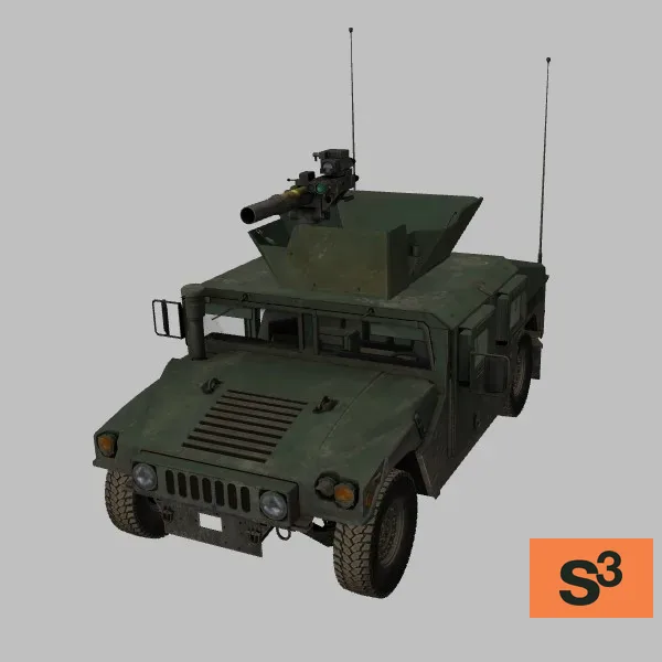 M1167A1 · US · green — 3D model preview