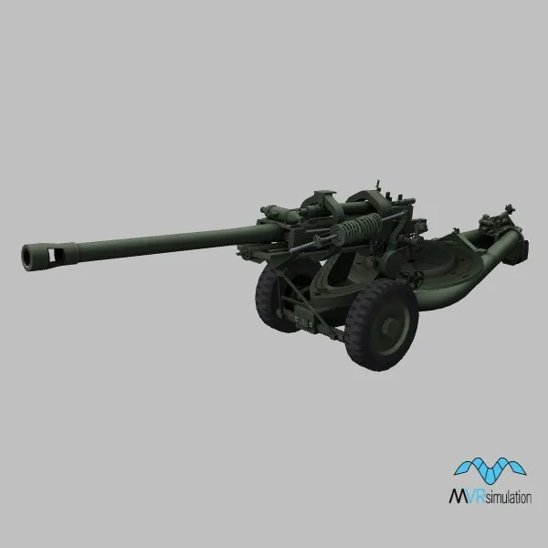 M119A1 · US · green — 3D model preview