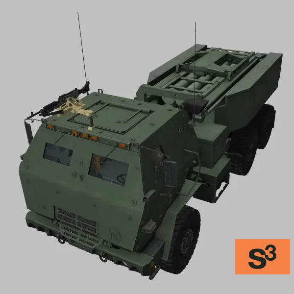 M142 · M240B · US · green — 3D model preview