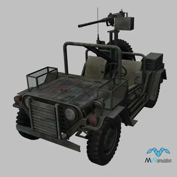 M151A2-FAV · US · camo — 3D model preview