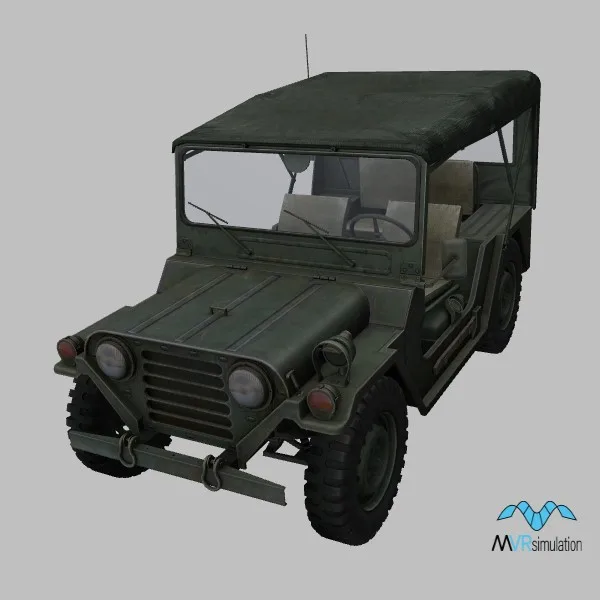 M151A2 · US · green — 3D model preview