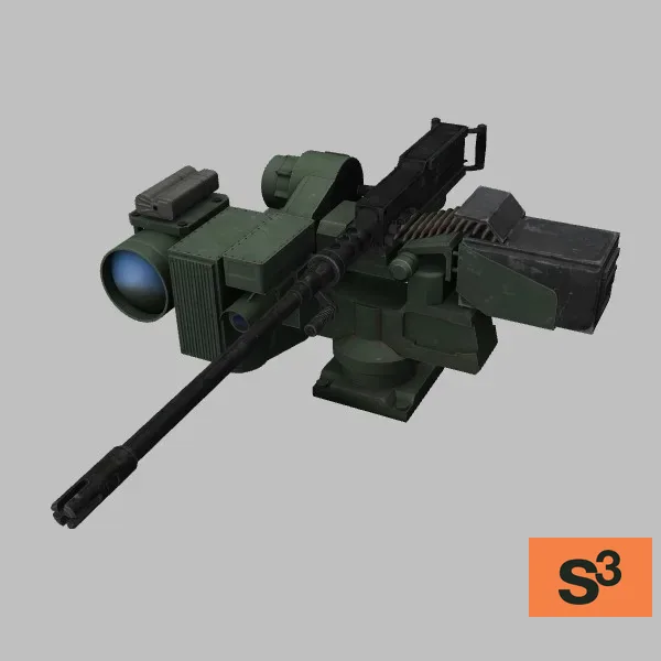 M153A1E1 · US · green — 3D model preview