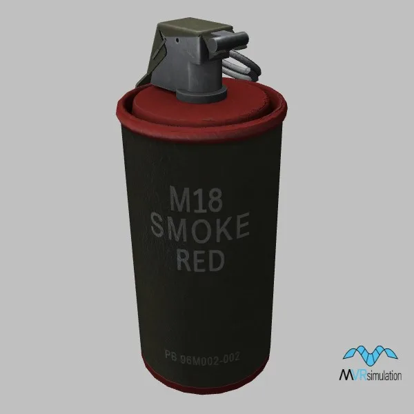 M18 · US · red — 3D model preview