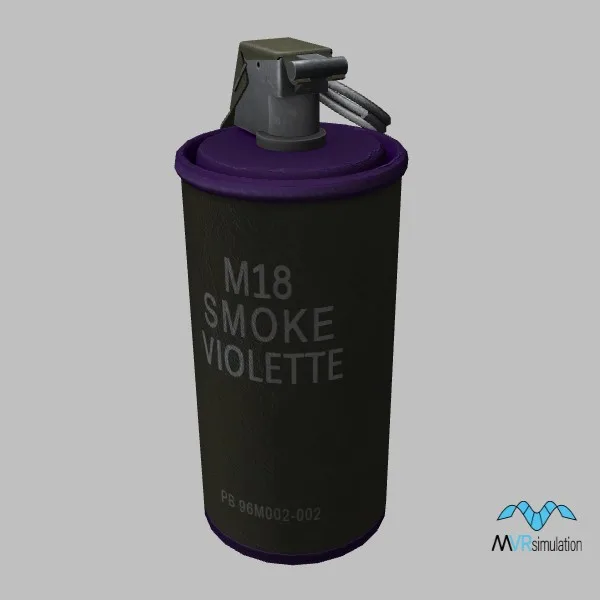 M18 · US · violet — 3D model preview