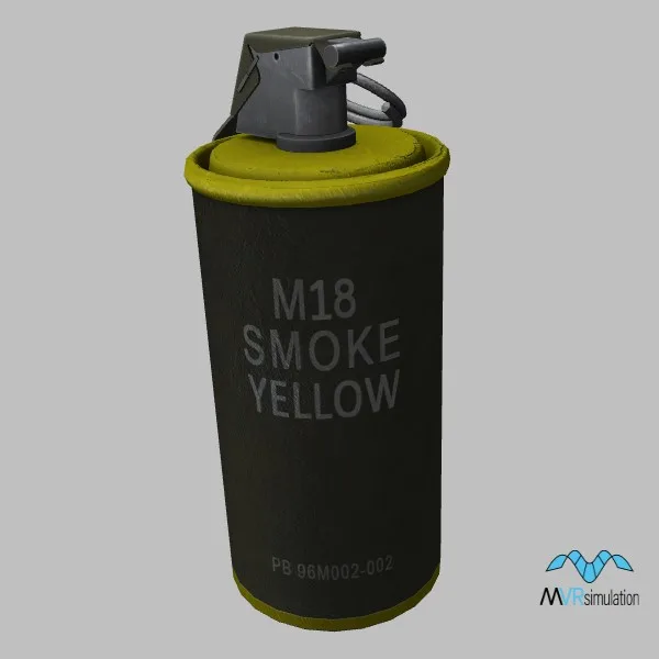 M18 · US · yellow — 3D model preview