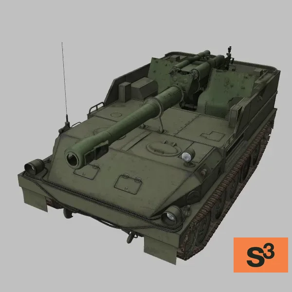 M1974 · KP · green — 3D model preview