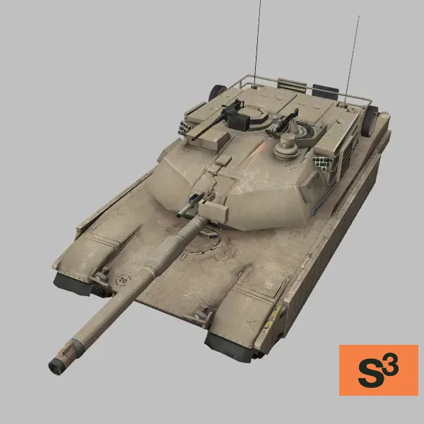 M1A2-Tusk · US · desert — 3D model preview