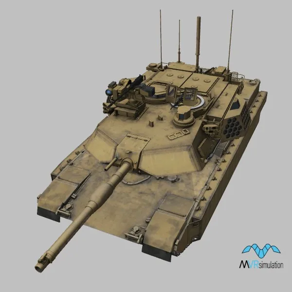 M1A2D · US · desert — 3D model preview