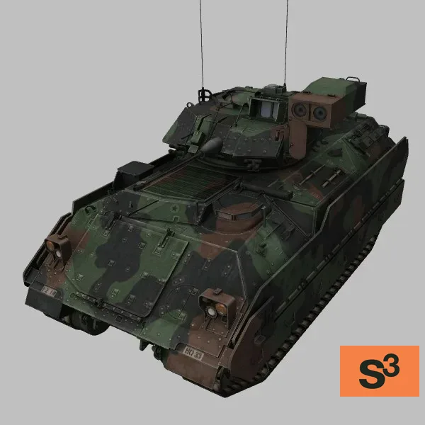 M2A2 · US · camo — 3D model preview