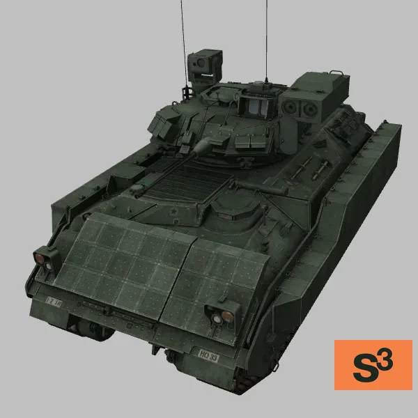 M2A3 · US · green — 3D model preview