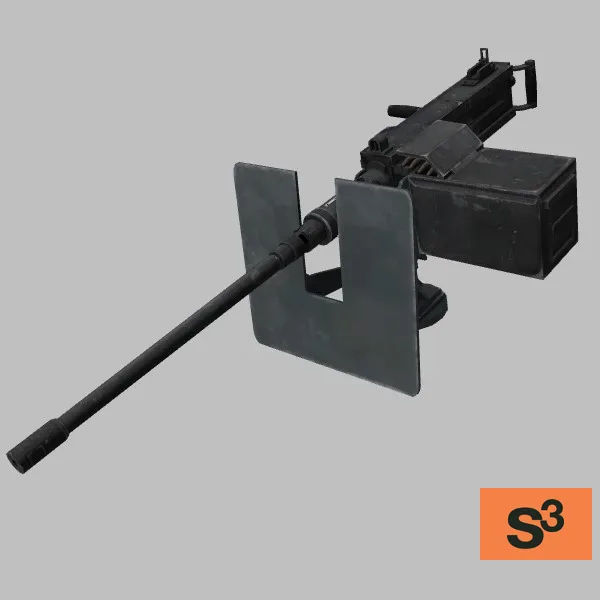 M2HB-Mk93-Mod4-Shield · US · black — 3D model preview