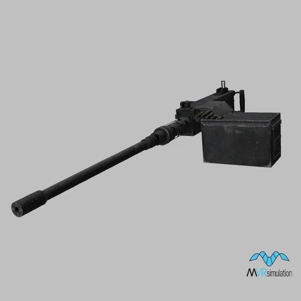 M2HB · US · black — 3D model preview