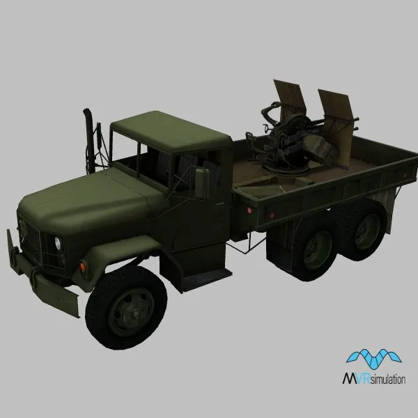 M35-ZPU-4 · IR · green — 3D model preview