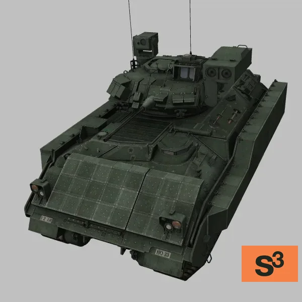 M3A3 · US · green — 3D model preview