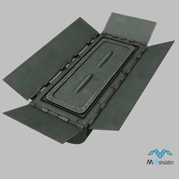 M56-Mine · US · green — 3D model preview