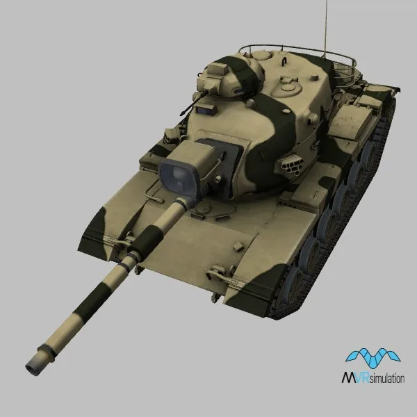 M60A3 · MA · camo — 3D model preview