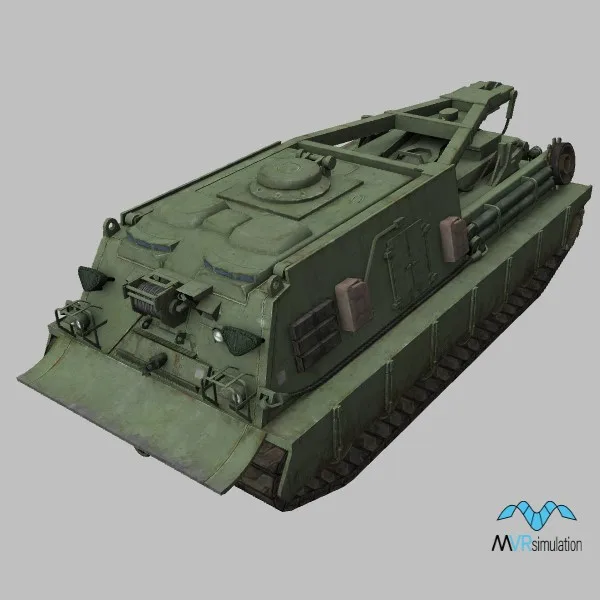 M88A2 · US · green — 3D model preview