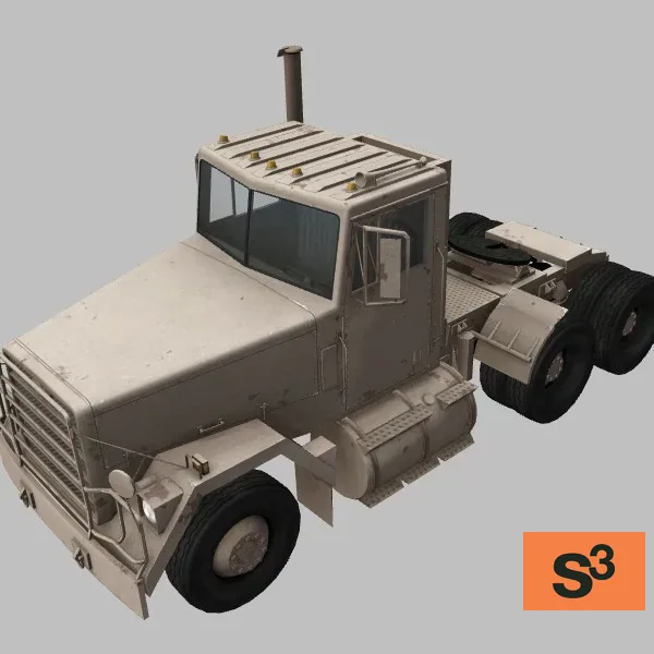 M915A1 · US · desert — 3D model preview