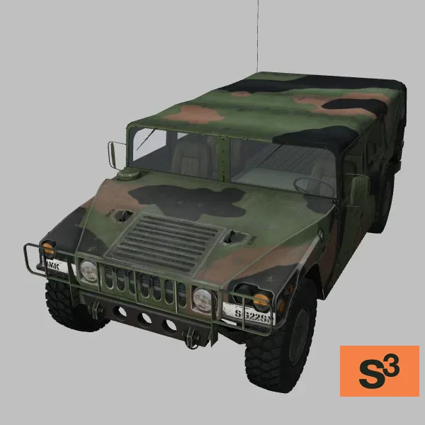 M998A1 · US · camo — 3D model preview