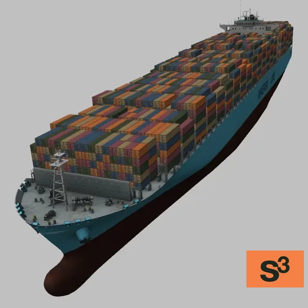 MAERSK-McKinney-Moller · PA · blue — 3D model preview