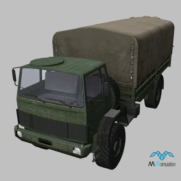 Magirus-cargo · SO · green — 3D model preview