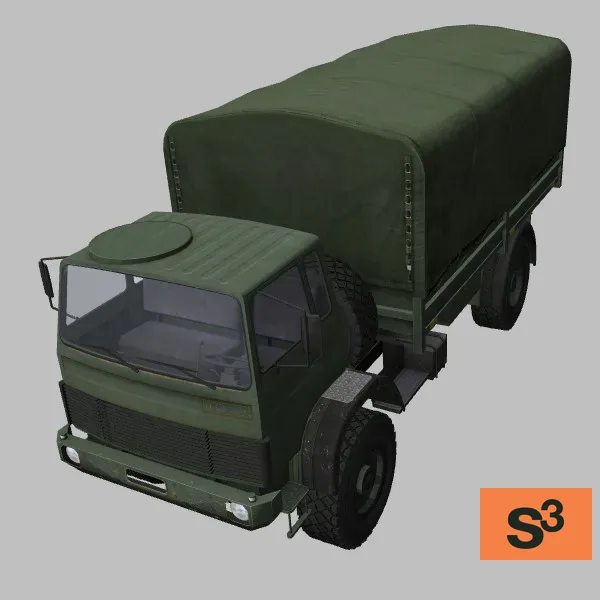 Magirus · SO · green — 3D model preview