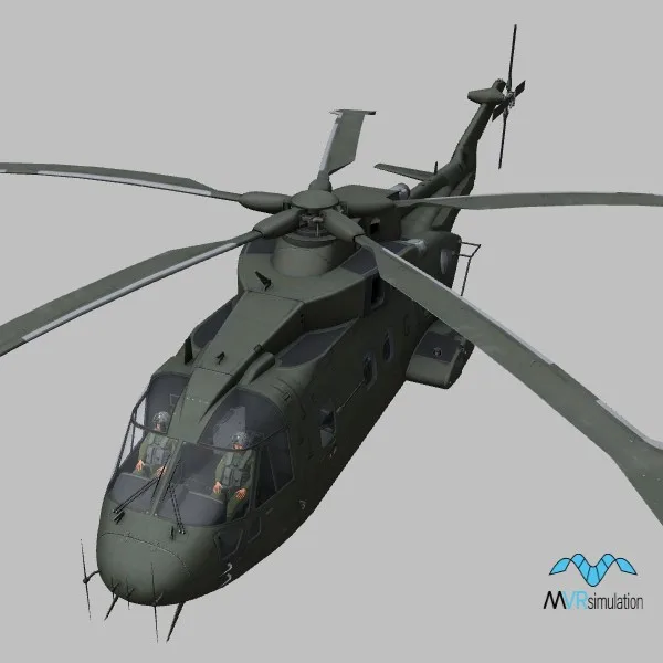 Merlin-HC3 · GB · green — 3D model preview