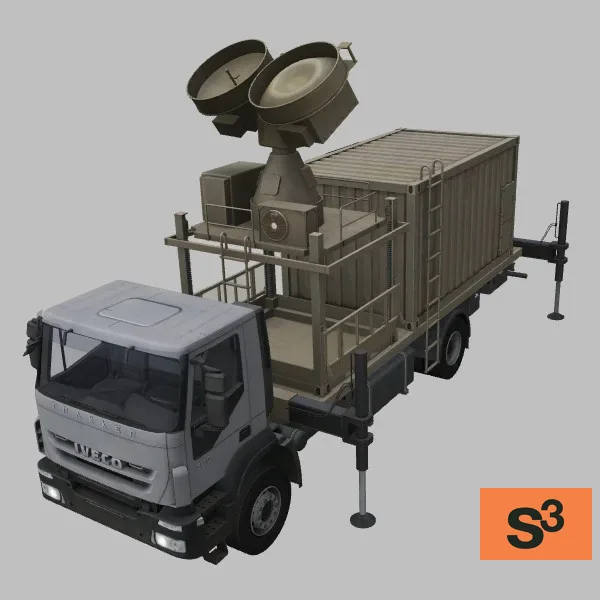 Mersad-16-CWAR · IR · desert — 3D model preview
