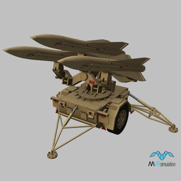 Mersad-HAWK · IR · desert — 3D model preview